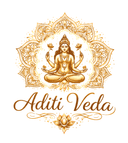 Godess and Aditi Veda written below her